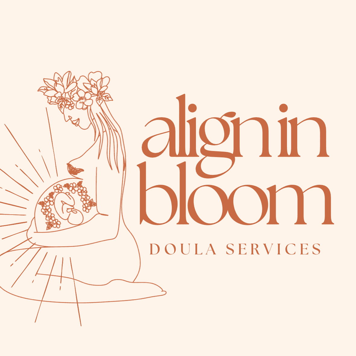 Align in Bloom | Doula Services logo